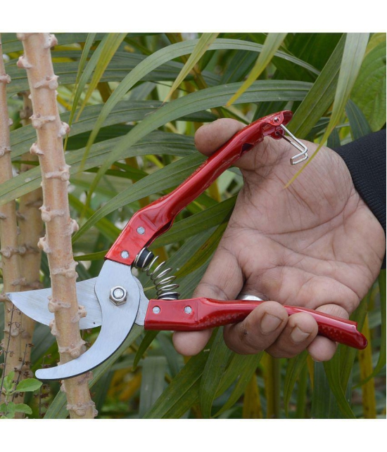 Metal Handle Multi-Purpose Gardening Tree Flower Pruning Shear Leaf Scissor Cutter