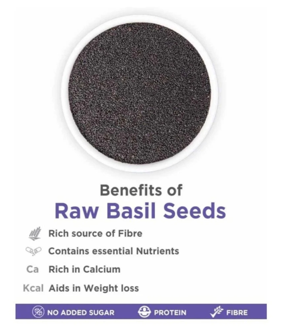 True Elements Basil Seeds 500 g