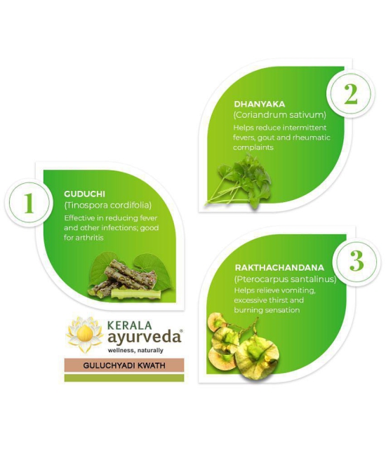 Kerala Ayurveda Guluchyadi Kwath, 200 ml