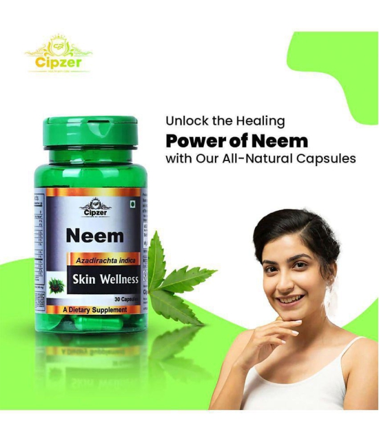 Cipzer Neem Skin Wellness 30 cap