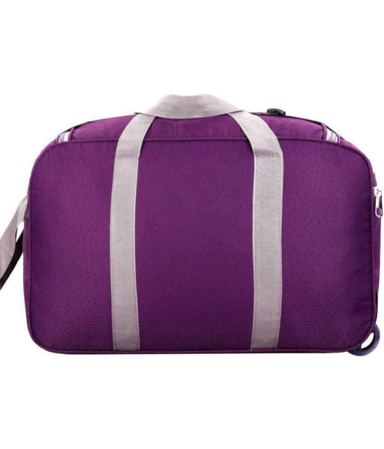 AXEN BAGS - Purple Polyester Duffle Trolley - Onesize