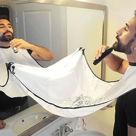 Beard Apron for Men & Women – Easy Clean Grooming Tool for Mess-Free Shaving and Trimming