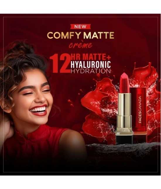 FACES CANADA Comfy Matte Creme Lipstick - Told You So 17, 4.2g