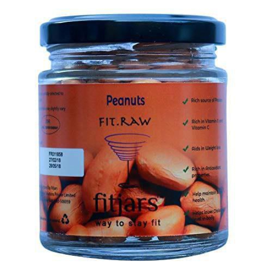 Fitjars Peanut Dry Roasted-100Gm