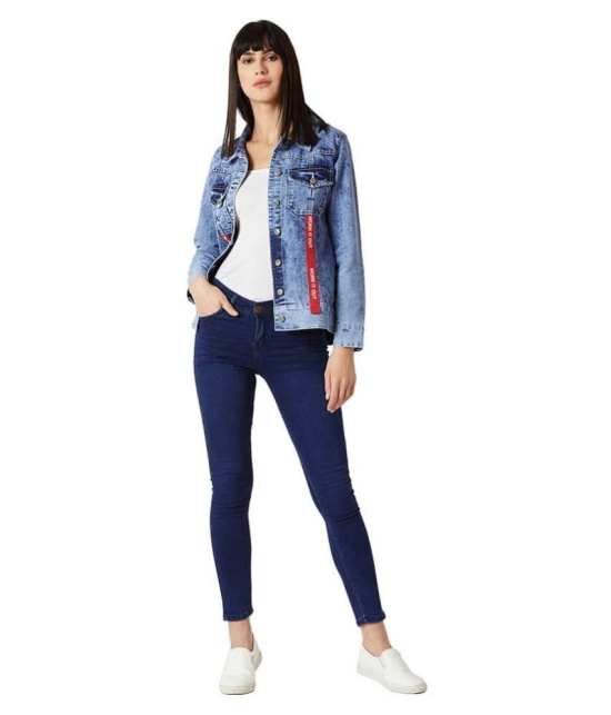 Miss Chase Cotton Blue Jackets - XS