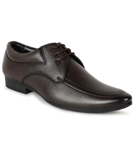 Aadi Brown Mens Oxford Formal Shoes - None