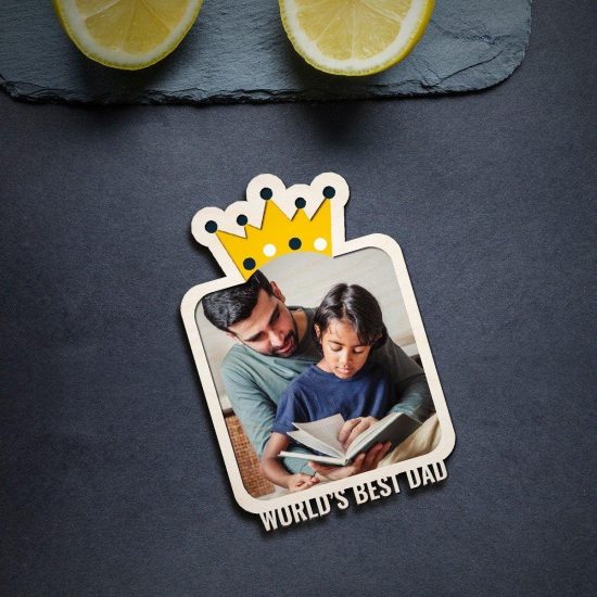 Personalised | World's Best Dad | Fridge Magnets