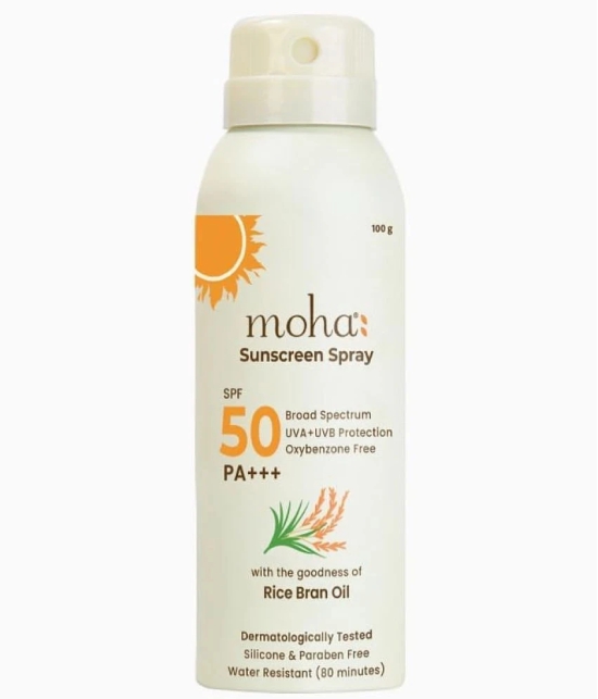 Moha SPF 50 Outdoor Tanning Sunscreen Cream For All Skin Type ( Pack of 1 )