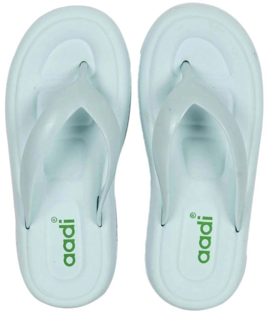 Aadi - Green Womens Slipper - None