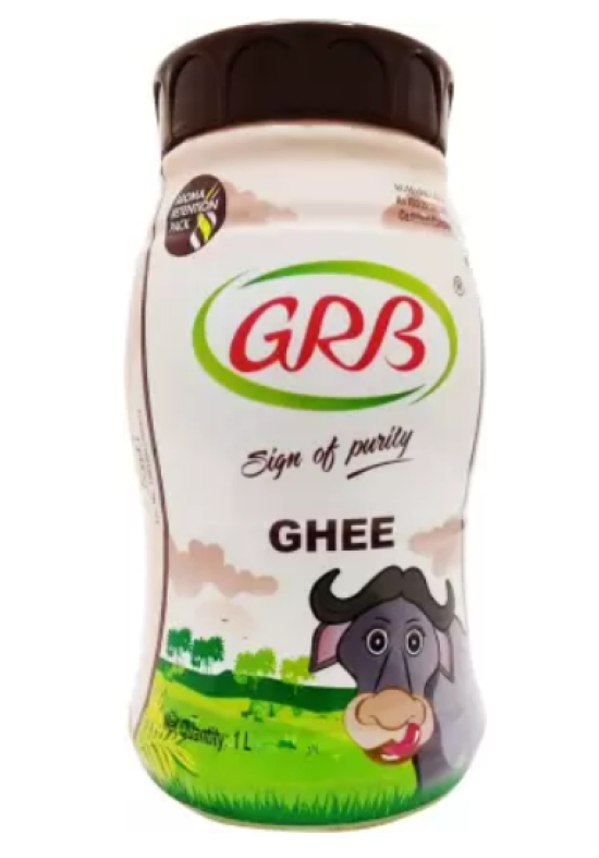 GRB Ghee - GRB Buffalo Ghee-1 Litre Pouch