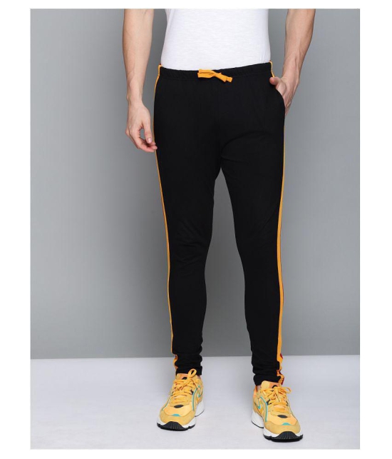 Dillinger Black Cotton Trackpants Single - S