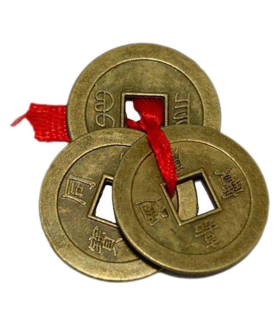 9X Lucky Coins Fengshui Coins - set Of 5