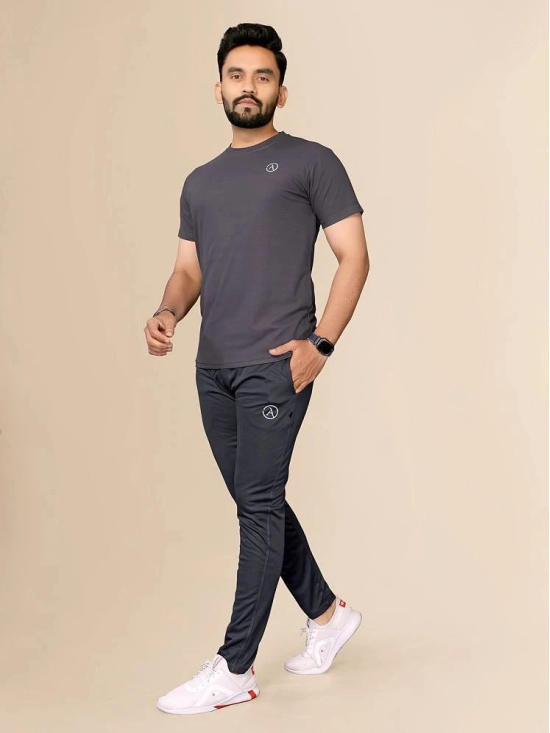 Anand Grey Polyester Regular Fit Mens Tracksuit ( Pack of 1 ) - None