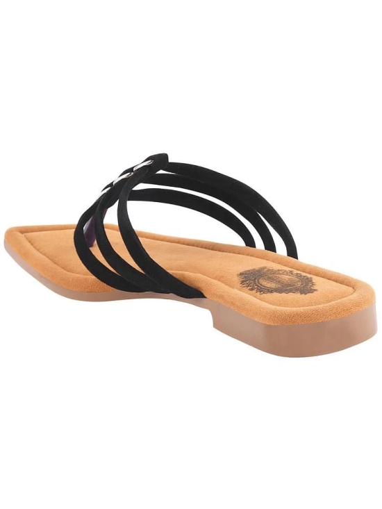 Shoetopia Black Womens Flats - None