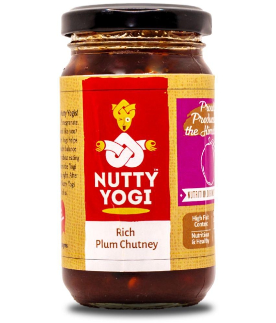 Nutty Yogi Plum Chutney 250 g