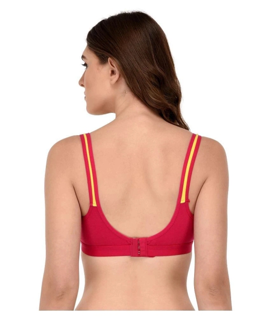 Elina Cotton T-Shirt Bra - Pink - 36C