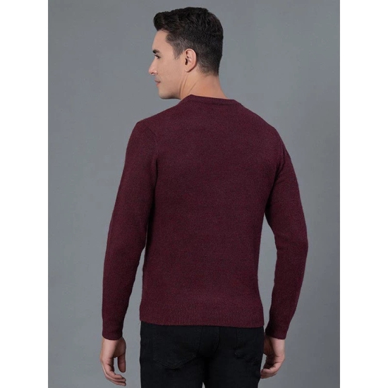 RedTape Maroon Casual Sweater for Men | Comfortable and Durable