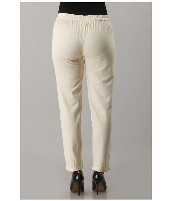 FabbibaPrints Cotton Cigarette Pants - Single - 32