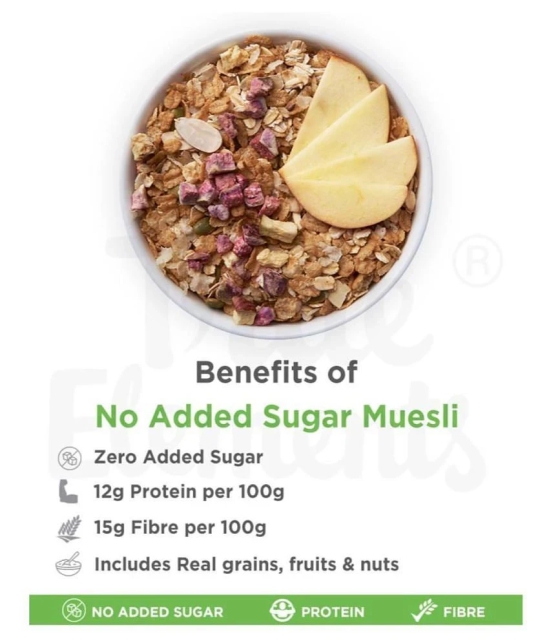 True Elements No Added Sugar Muesli 1000 gm