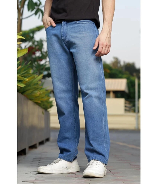 RAGZO Relaxed Faded Mens Jeans - Blue ( Pack of 1 ) - None