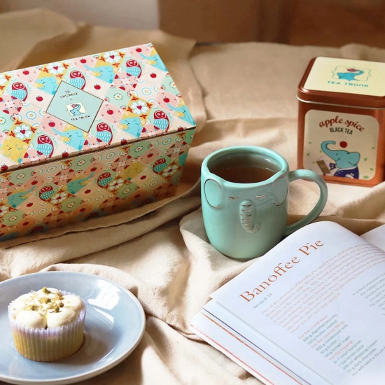 Brew-tastic Gift Box-Mug + Mango Mint Green Tea