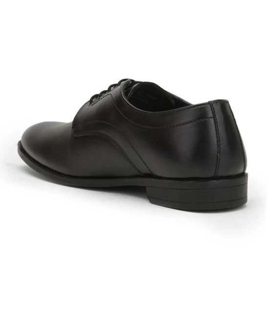 Liberty - Black Mens Derby Formal Shoes - None