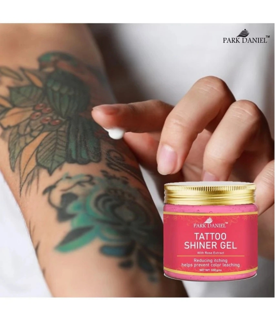 Park Daniel Tattoo Shiner Gel With Rose Extract Permanent Body Tattoo