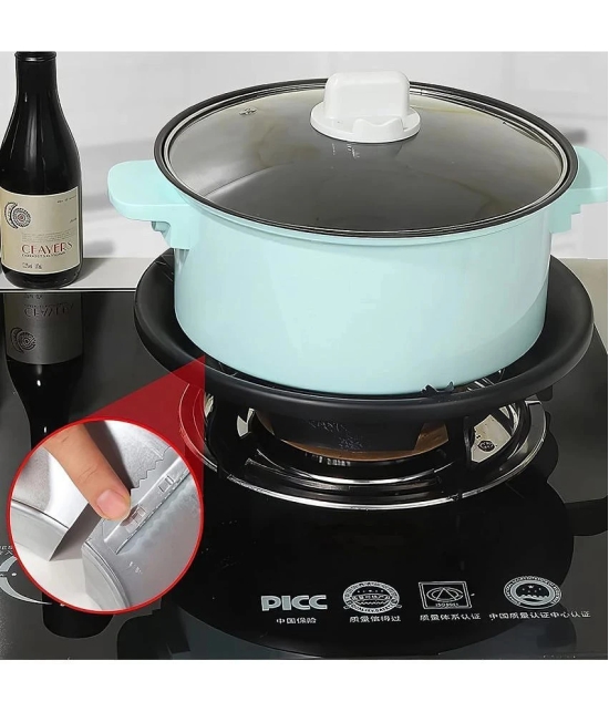 GEEO Black Steel Stove ( Pack of 1 ) - Black