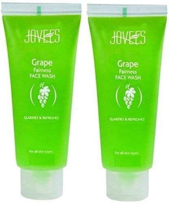 Jovees grape face wash 120 ml (pack of 2)