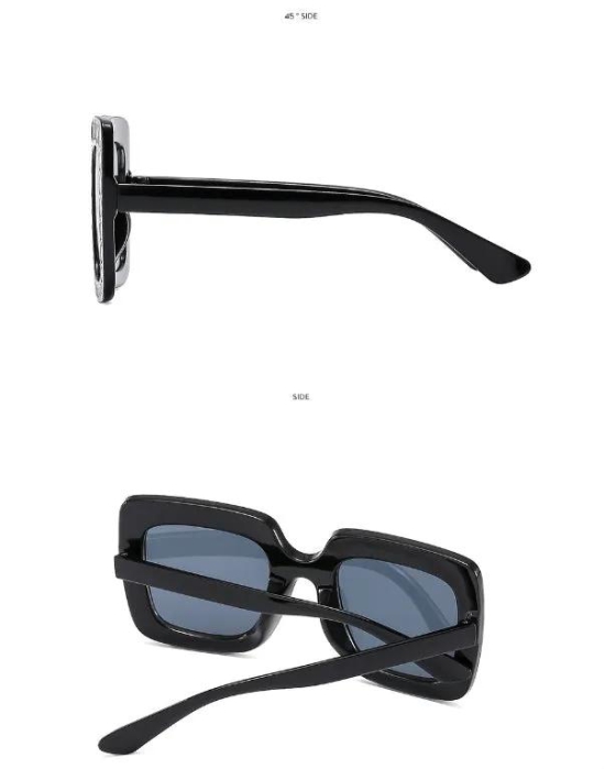 Oversized embellished sunglasses-C11- silver