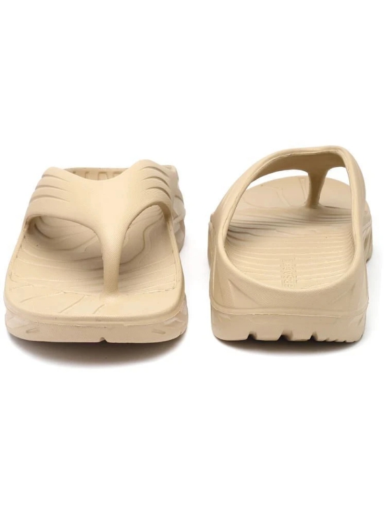 Bersache Beige Mens Thong Flip Flop - None