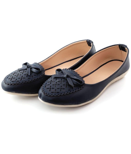 Anjaneya Creations Black Ballerinas - None