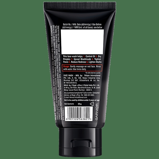 Garnier Men Men - Acno Fight, Anti-Pimple Facewash, 25 G