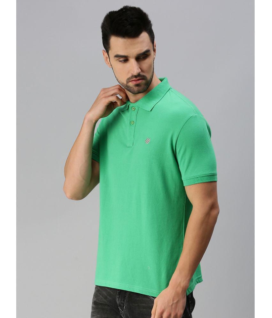 ONN - Green Cotton Blend Regular Fit Mens Polo T Shirt ( Pack of 1 ) - None