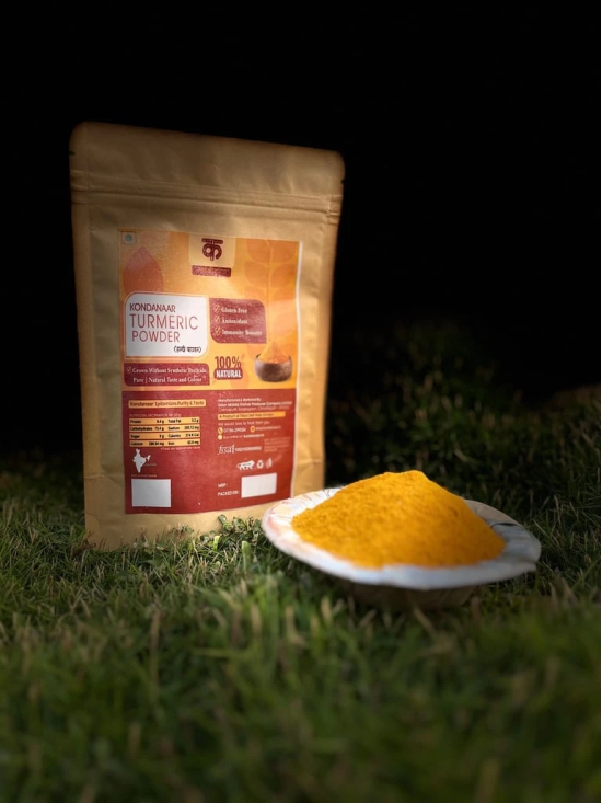 Organic Turmeric Powder - Grown Without Synthetic Pesticides - 100% Natural Taste and Color - Gluten Free - Antioxidant - Immunity Booster