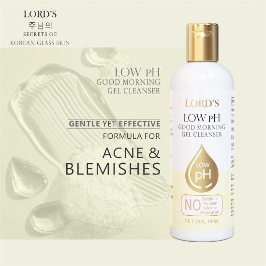 Lords Low PH Good Morning Gel Cleanser (100ml)