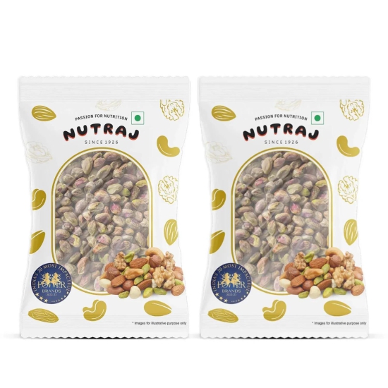 Nutraj California Pistachios Kernels (Pista) 100gm 100g (Pack of 2)