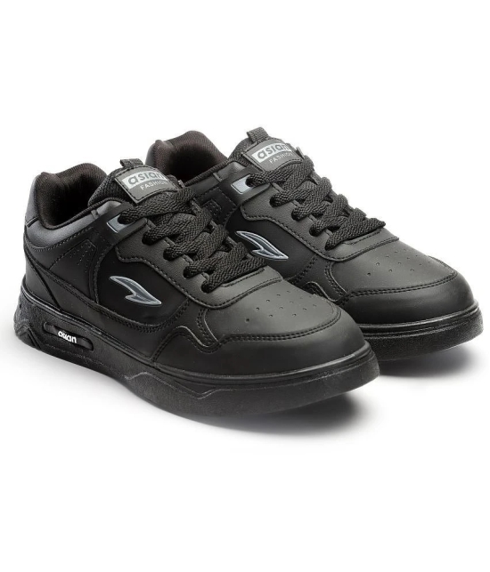 ASIAN BOSTON-01-BIG Black Mens Sneakers - None