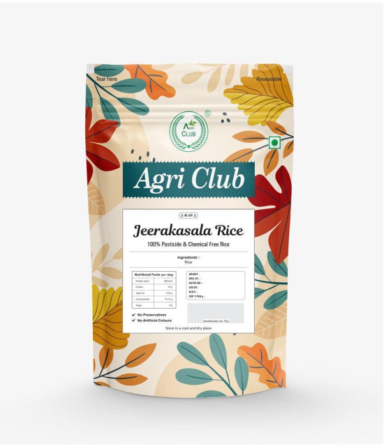 AGRI CLUB Raw Jeerakasala Rice 900 gm