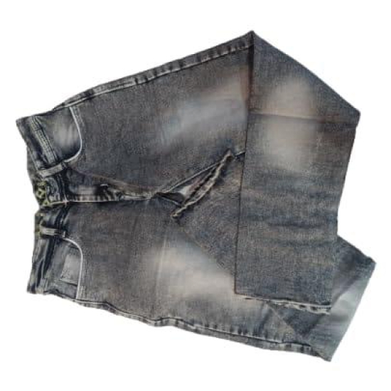 AoutRage Jeans Slim Fit 28 Size Colour Light Grey by Fashion King Clothings