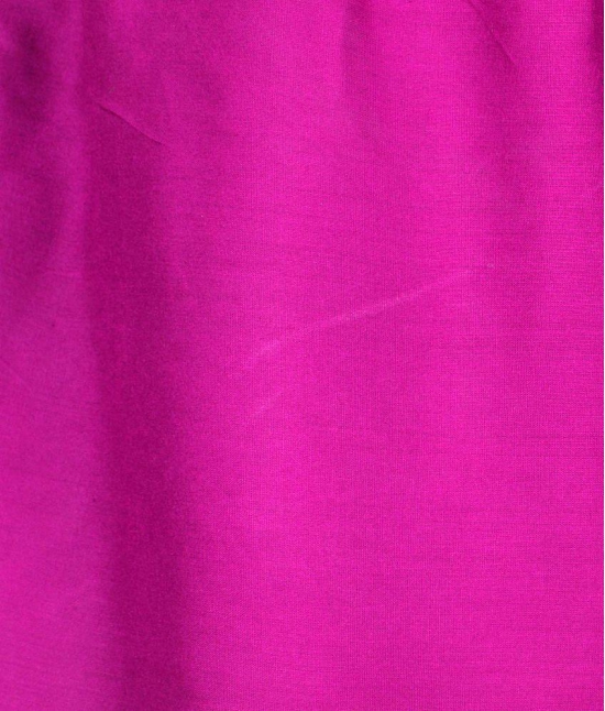 Sttoffa - Pink Rayon Wide leg Womens Palazzos ( Pack of 1 ) - 38