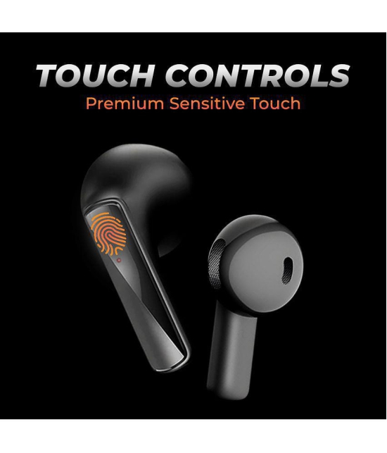 BLUNT Air 1 Earbuds In Ear Bluetooth Earphone 6 Hours Playback Bluetooth IPX6(Water Resistant) Active Noise cancellation -Bluetooth V 5.1 Black