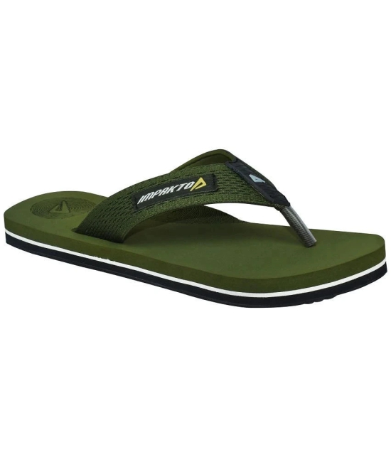 Ajanta - Green Mens Thong Flip Flop - None