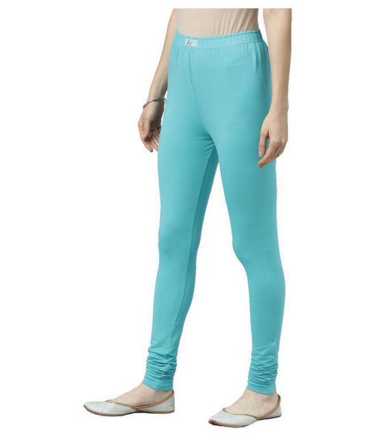 Jcss - Blue Lycra Women's Leggings ( Pack of 1 ) - L