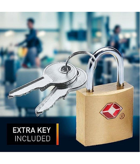 Rangwell TSA Approved 22mm Keyed Luggage Lock,