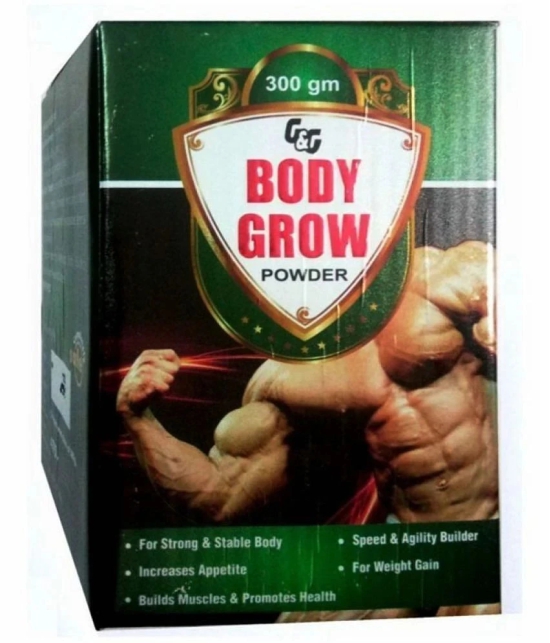 Rikhi Body Grow Powder Whey Protein Powder ( 300 gm , Natural - Flavour )