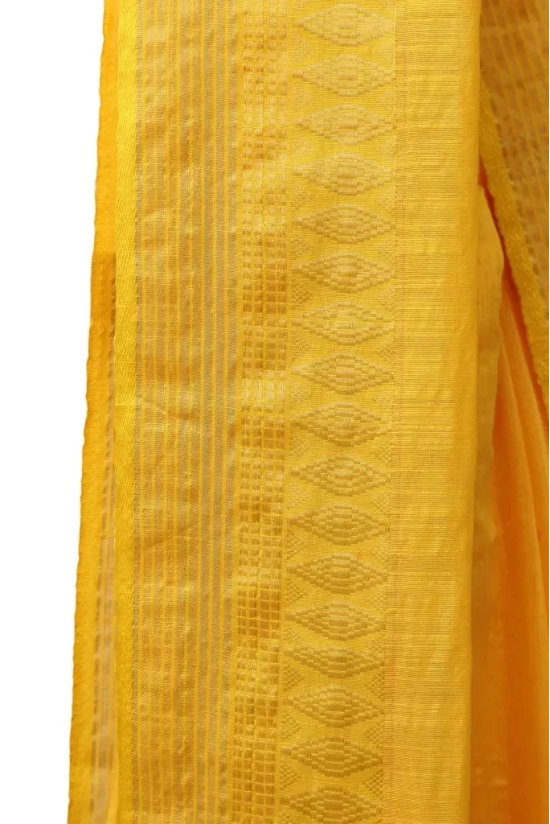 Tisser Cotton silk saree with blouse piece