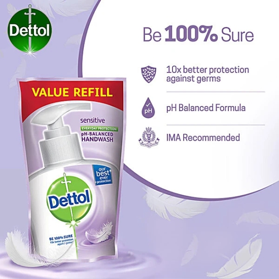 Dettol Sensitive Handwash, 175Ml X 3