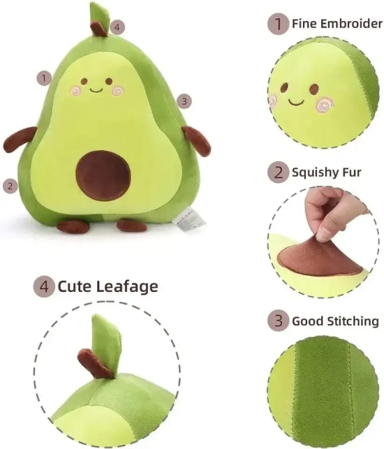 SCOOBA Avocado Soft Toy (Bunny Avocado) 40cm Single Piece