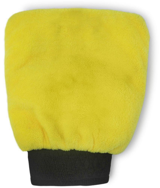 HOMETALES - Car Cleaning Plain Microfiber Car Wash Gloves Car Care Microfiber Cleaning Tools Car Wool Brush Soft Car Auto Car & Bike Cleaner for car accessories( Pack Of 1 )